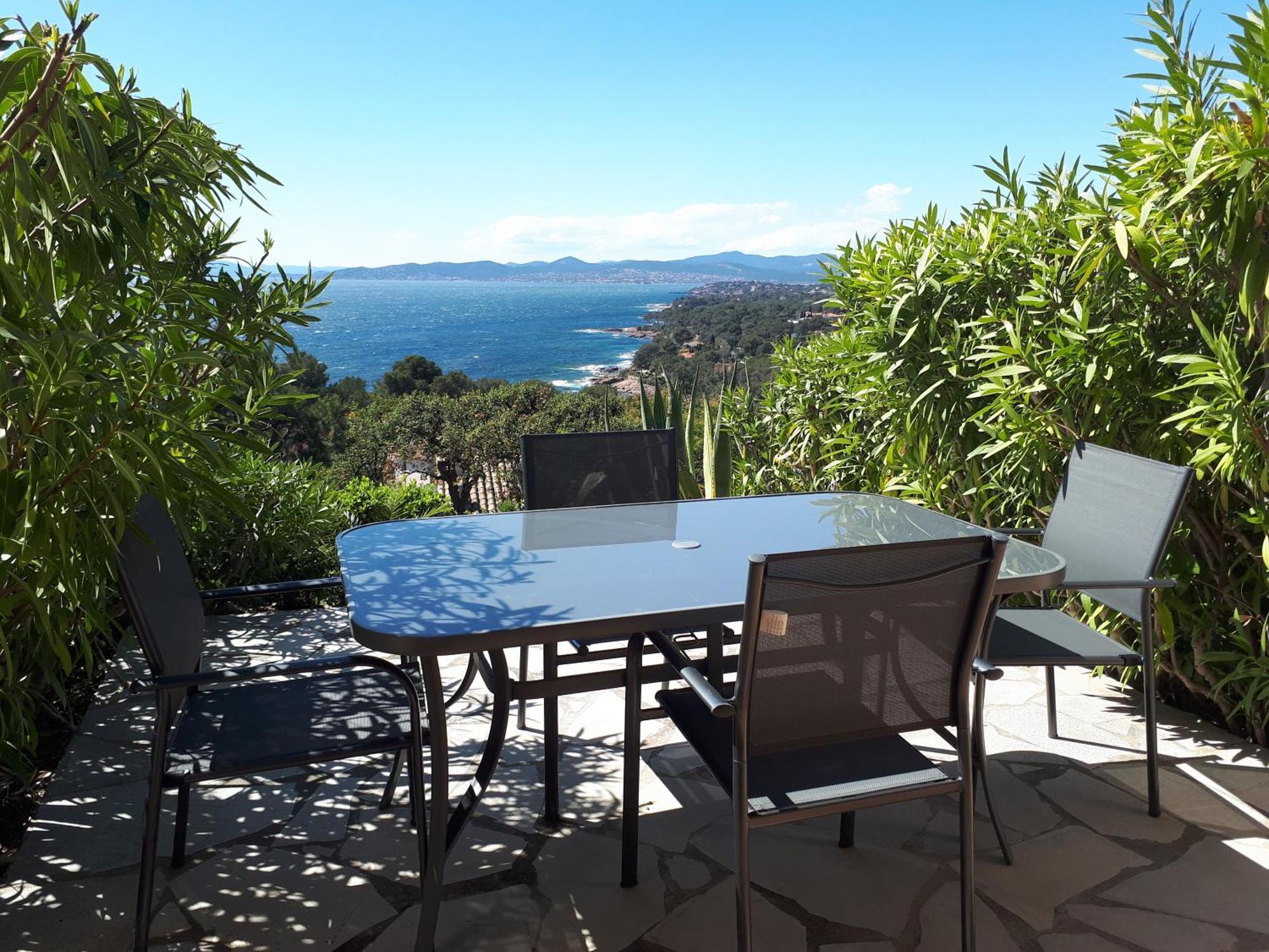 Duplex, Vue Panoramique Sur La Mediterranee, Piscine, Garage Saint-Raphaël Exterior foto